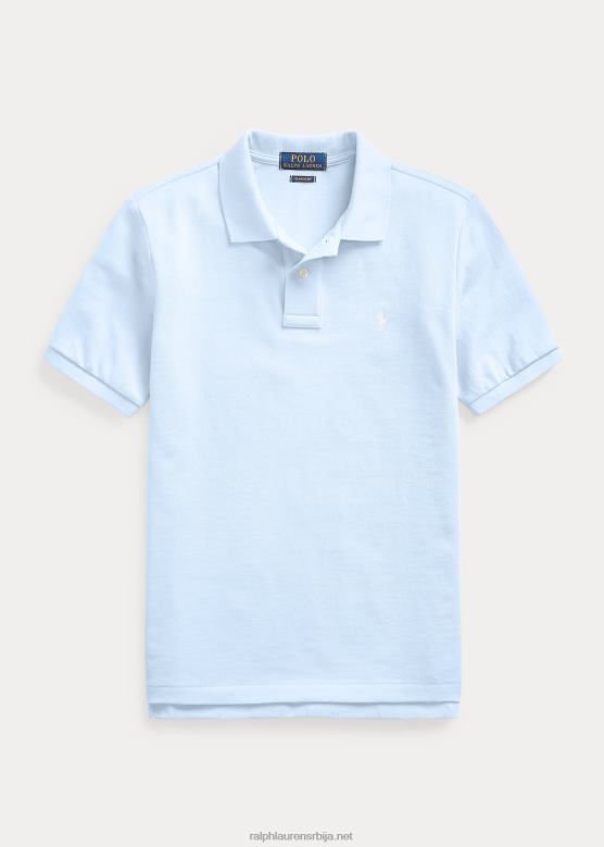 клинци Ralph Lauren култна мрежаста поло мајица V2V446022 канцеларијско плаво