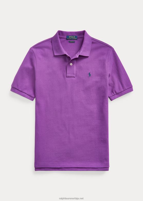 клинци Ralph Lauren култна мрежаста поло мајица V2V446039 палома љубичаста