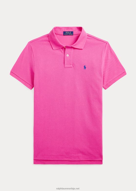 клинци Ralph Lauren култна мрежаста поло мајица V2V446045 пустињско розе