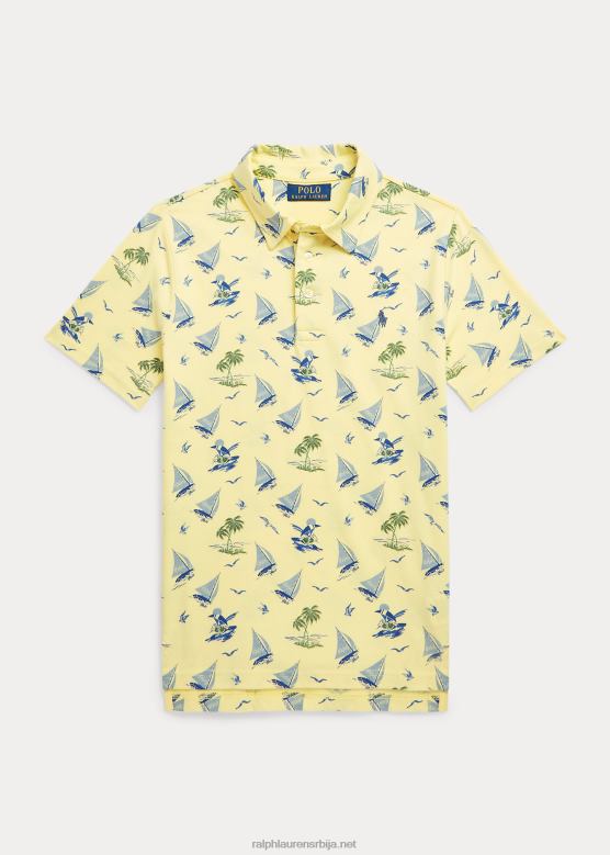 клинци Ralph Lauren поло медвед памучни дрес поло мајица V2V446110 бристол иеллов