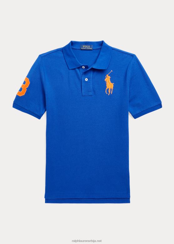 клинци Ralph Lauren Поло мајица класичног облика великог понија V2V446626 сафирна звезда мулти