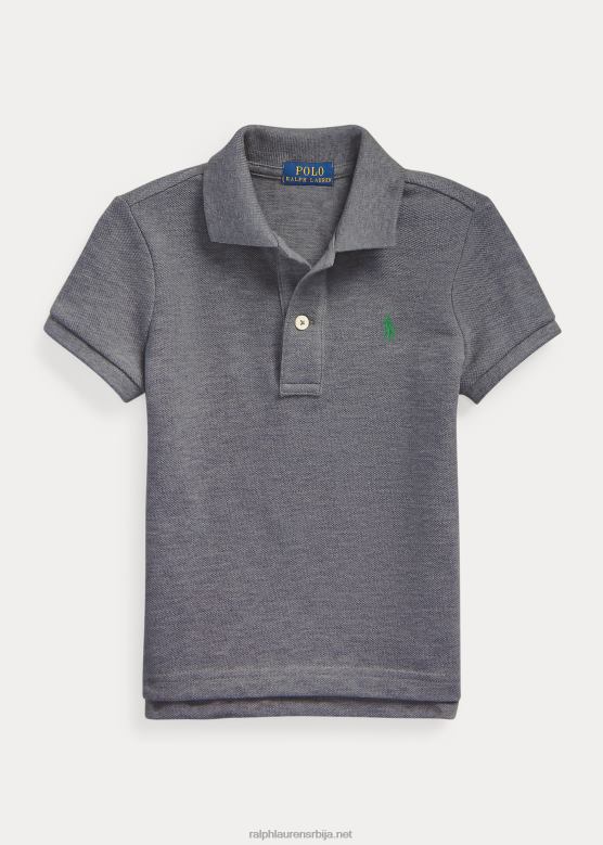 клинци Ralph Lauren памучна мрежаста поло мајица V2V446764 барцлаи хеатхер