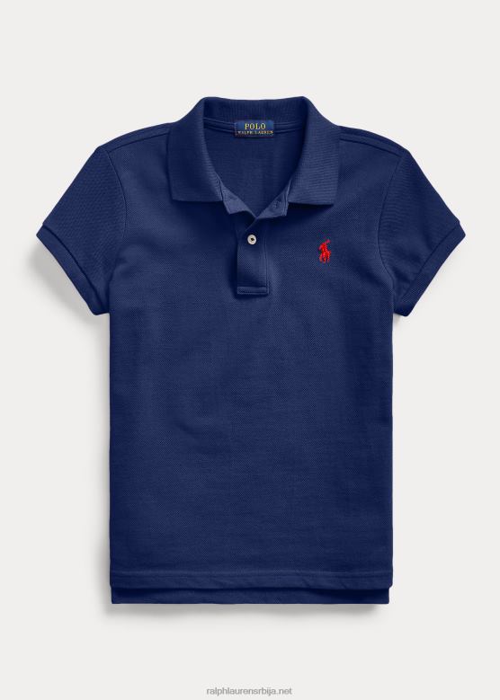 клинци Ralph Lauren памучна мрежаста поло мајица V2V446993 невпорт морнарица