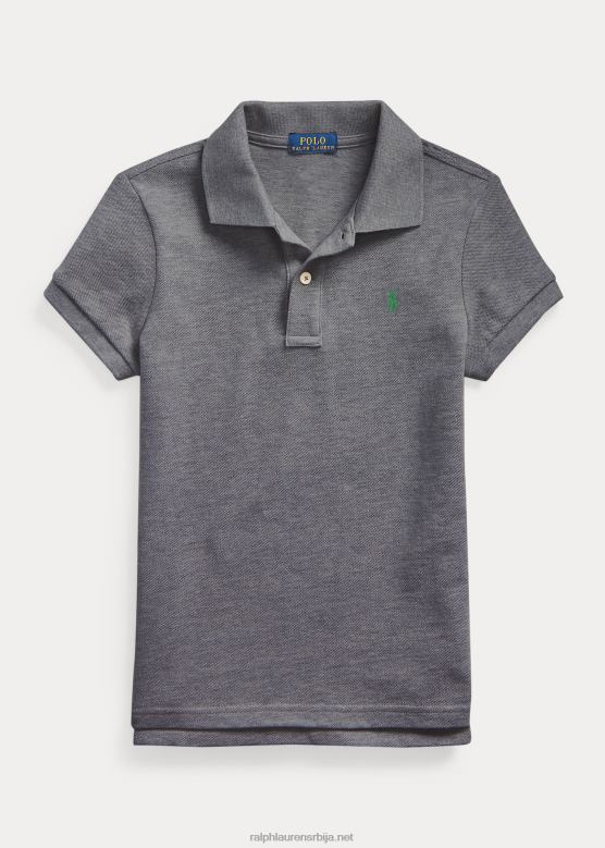 клинци Ralph Lauren памучна мрежаста поло мајица V2V447006 барцлаи хеатхер