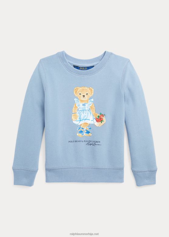 клинци Ralph Lauren дуксерица од поло медвјеђег флиса V2V446808 канал плави