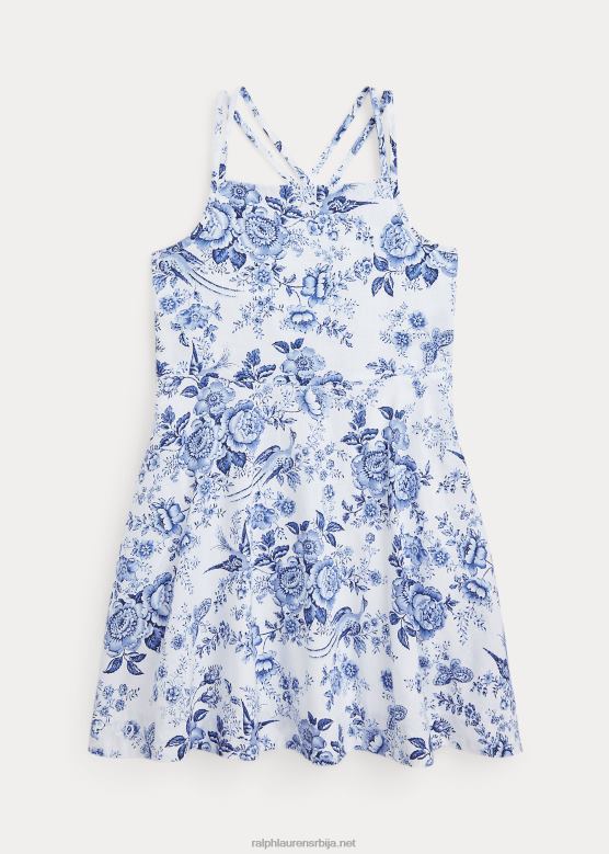 клинци Ralph Lauren цветна ланено-памучна хаљина V2V446811 даупхине флорал