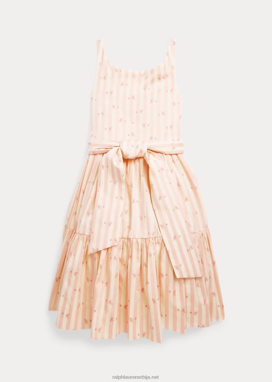 клинци Ralph Lauren пругаста цветна доби хаљина V2V446872 беттина цветна трака