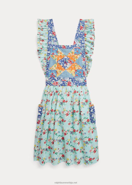 клинци Ralph Lauren патцхворк цветна памучна хаљина V2V447091 цветни