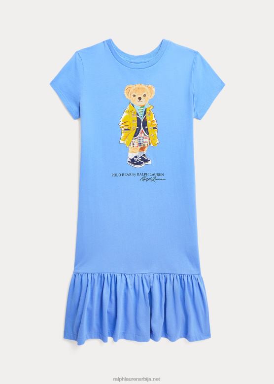 клинци Ralph Lauren поло беар хаљина од памучног дреса V2V447137 лучко острво плаво