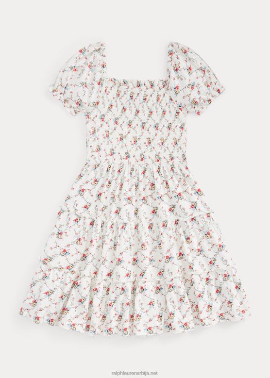 клинци Ralph Lauren Хаљина од памучног дреса са цвећем V2V447143 марта флорал
