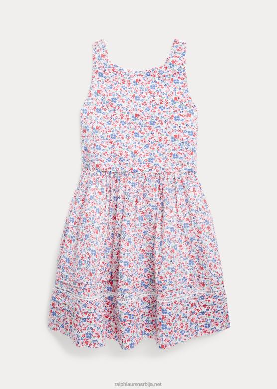 клинци Ralph Lauren цветна памучна сеерсуцкер хаљина V2V447374 тилер флорал