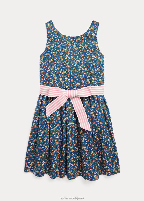 клинци Ralph Lauren цветна памучна хаљина од поплина V2V447377 мими флорал