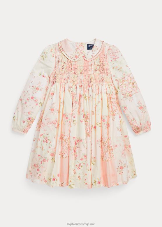 клинци Ralph Lauren цветна памучна хаљина од поплина V2V447396 валентине патцхворк