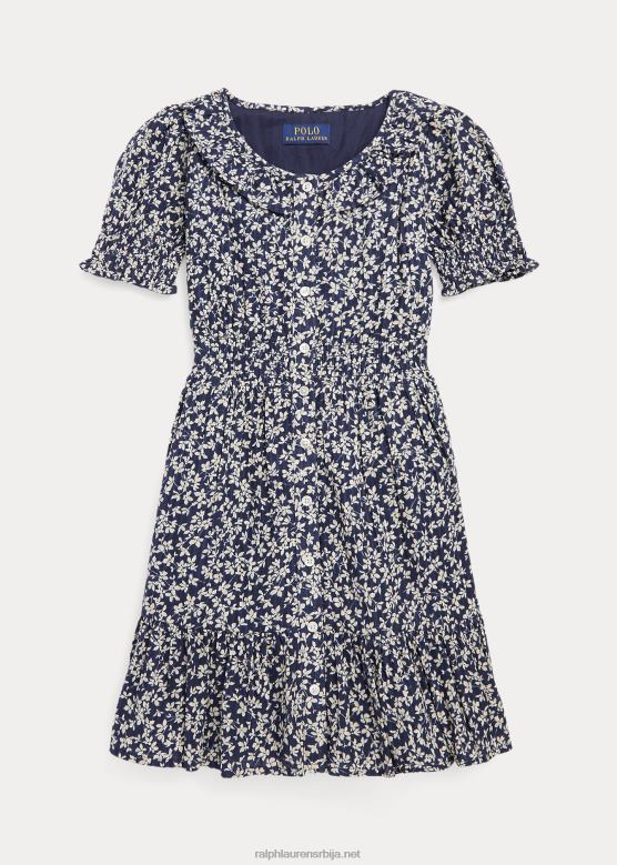 клинци Ralph Lauren цветна памучна добби хаљина V2V447439 габриелле флорал