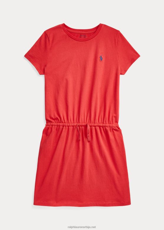 клинци Ralph Lauren мајица од памучног дреса V2V447555 десна црвена