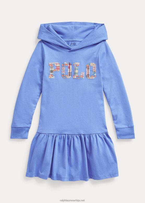 клинци Ralph Lauren хаљина са капуљачом од памучног дреса V2V449960 лучко острво плаво