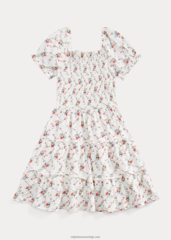 клинци Ralph Lauren Хаљина од памучног дреса са цвећем V2V449965 марта флорал