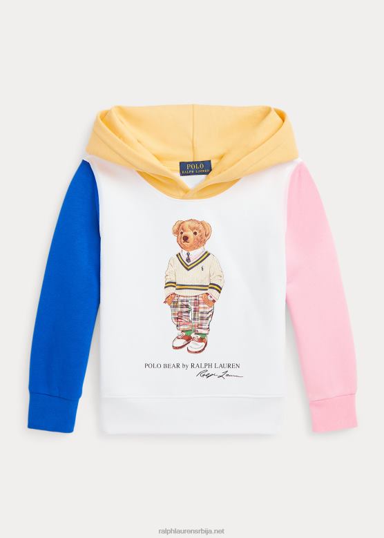 клинци Ralph Lauren поло беар дукс од флиса у боји V2V445792 бели вишеструки медвед