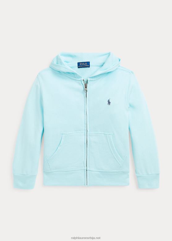 клинци Ralph Lauren спа фротир капуљача са пуним патентним затварачем V2V445825 исланд акуа