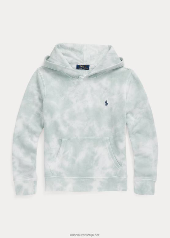 клинци Ralph Lauren дуксерица од испраног флиса V2V446085 избледела мента