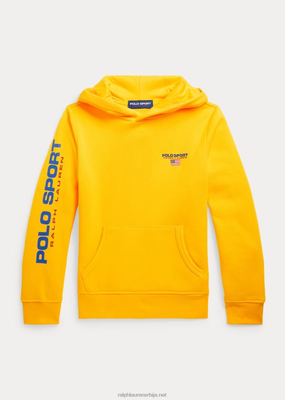 клинци Ralph Lauren поло спорт флис дуксерица V2V446136 жута олуја