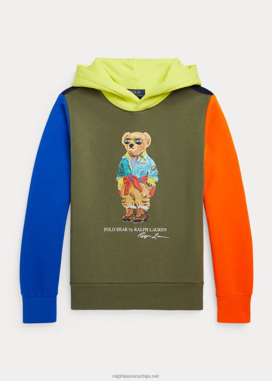 клинци Ralph Lauren поло беар дукс од флиса у боји V2V446649 тамна жалфија мулти