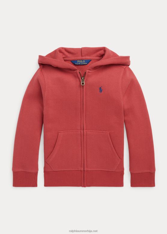 клинци Ralph Lauren француска фротир капуљача са пуним патентним затварачем V2V446926 чили паприка / ловац морнарица