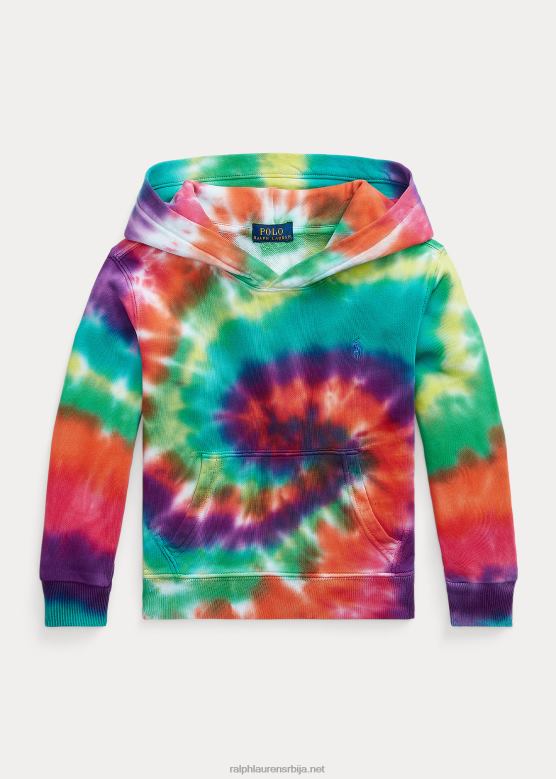 клинци Ralph Lauren француска памучна фротир дуксерица са краватом V2V449790 боја за дугу кравату