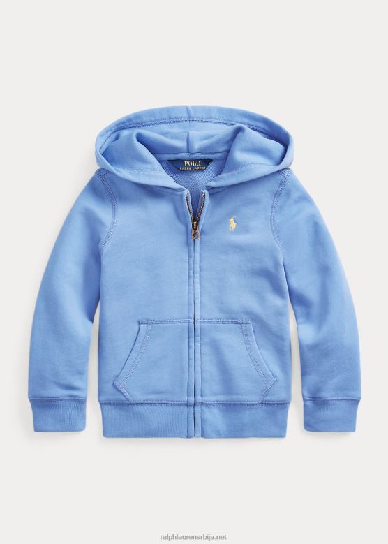 клинци Ralph Lauren спа фротир капуљача са пуним патентним затварачем V2V449996 лучко острво плаво