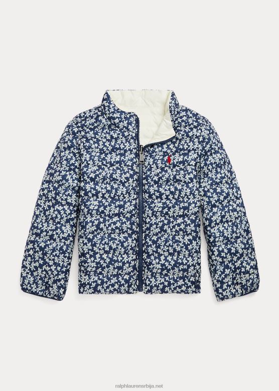 клинци Ralph Lauren п-слој 2 реверзибилна јакна V2V447464 цветно-биљно млеко
