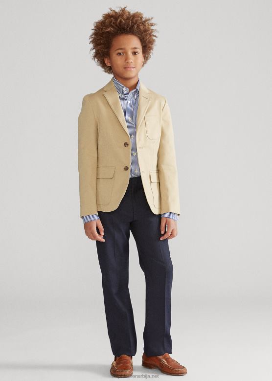 клинци Ralph Lauren растезљива цхино јакна V2V446577 приморски беж