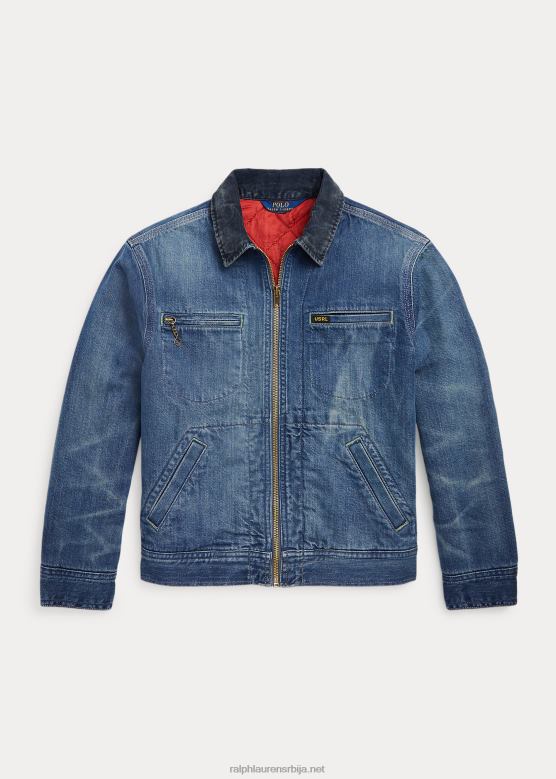клинци Ralph Lauren тексас јакна са пуним патентним затварачем V2V446687 видале васх