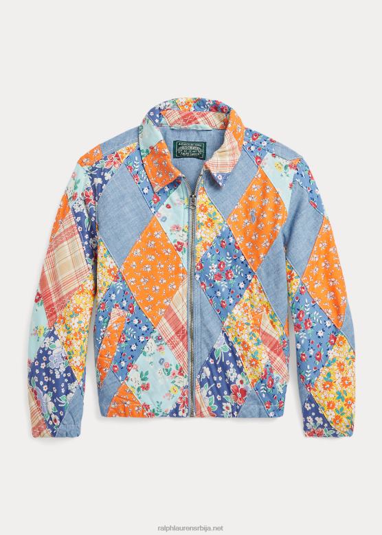 клинци Ralph Lauren патцхворк цвјетна памучна јакна V2V446798 патцхворк мулти