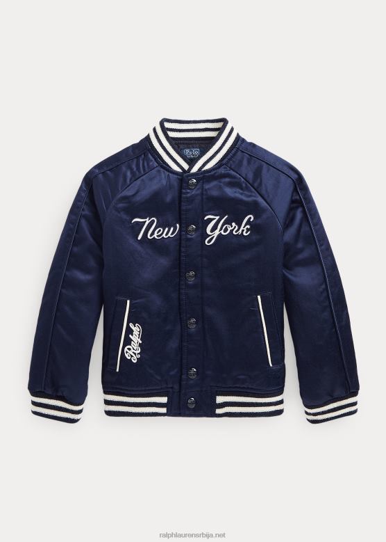 клинциполо ралпх лаурен ианкеес јакна V2V445909 авијатичар морнарско/бела