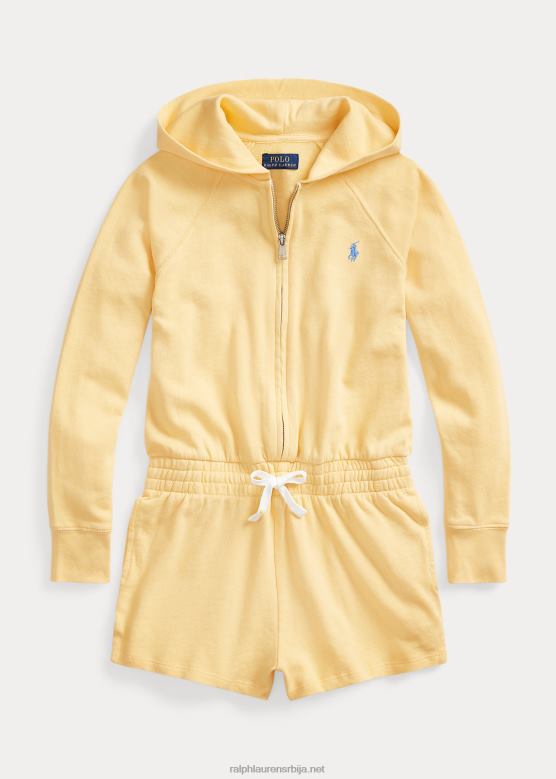 клинци Ralph Lauren спа фротирски комбинезон дугих рукава V2V447183 кукурузно жуто