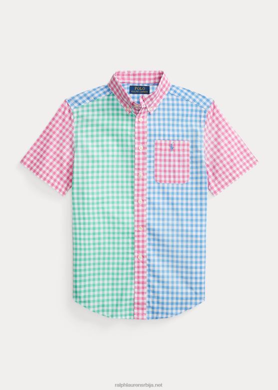 клинци Ralph Lauren забавна кошуља кратких рукава од поплина V2V446600 забавна кошуља