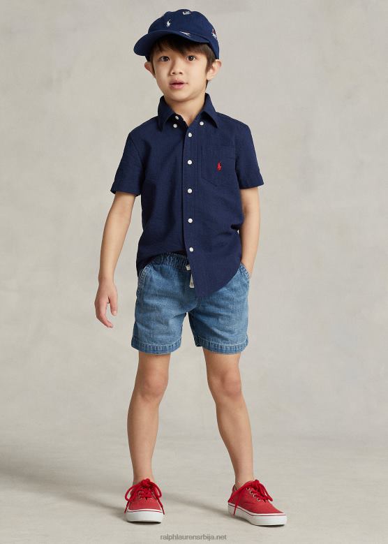 клинци Ralph Lauren поло препстер деним кратки V2V445653 милброок васх