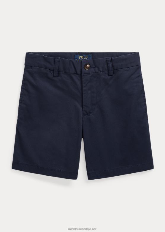 клинци Ralph Lauren стретцх цхино кратке хлаче равног кроја V2V445880 невпорт морнарица