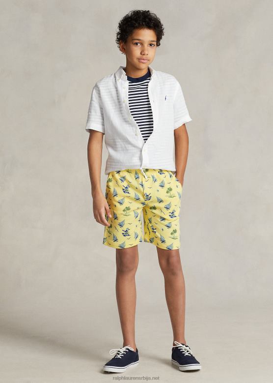 клинци Ralph Lauren поло медвед бања фротир кратка V2V445968 бристол иеллов