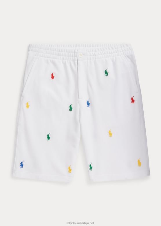 клинци Ralph Lauren поло препстер памучна мрежа кратка V2V445995 бео