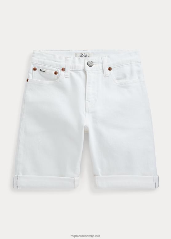 клинци Ralph Lauren Сулливан слим стретцх деним кратки V2V446102 делл вхите