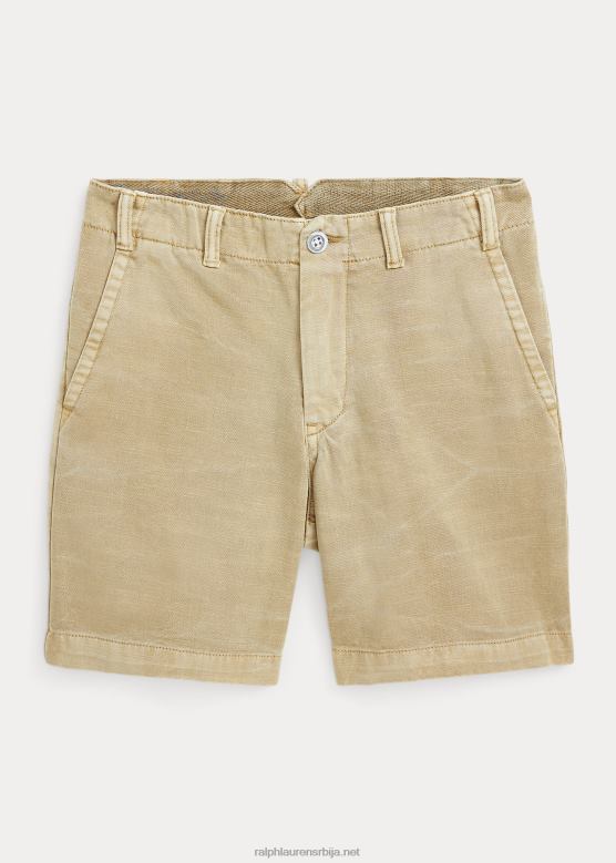 клинци Ralph Lauren памучни кепер кратки V2V446114 приморски беж