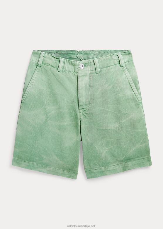 клинци Ralph Lauren памучни кепер кратки V2V446115 избледела мента