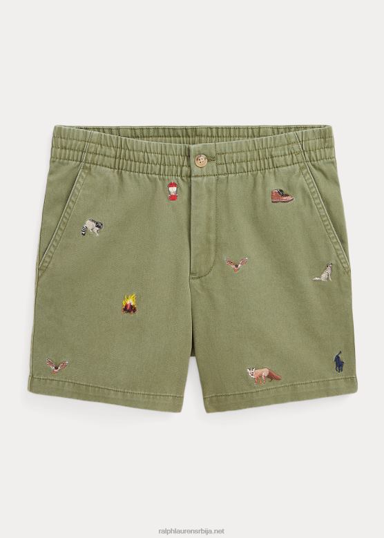 клинци Ralph Lauren поло препстер памучни цхино кратки V2V446145 тамна жалфија