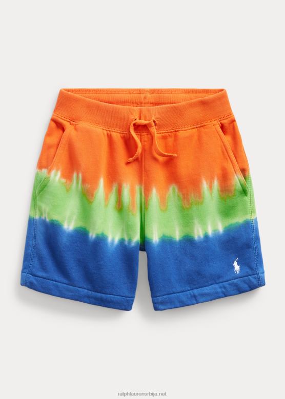 клинци Ralph Lauren тие-дие флис кратак V2V446530 сафирна звезда мулти