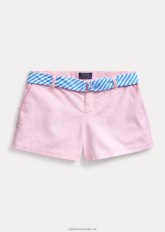 клинци Ralph Lauren кратки цхино цхино са појасом V2V446963 кармел розе