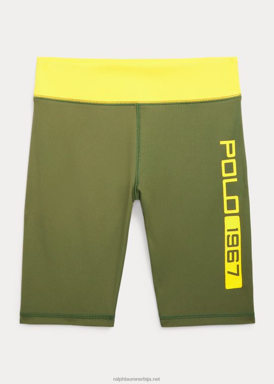 клинци Ralph Lauren лого стретцх интерлоцк бицикл кратки V2V447118 тамна жалфија