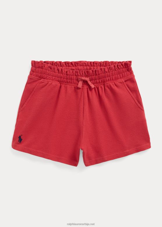 клинци Ralph Lauren наборани пике кратак V2V447188 чили паприка / ловац морнарица