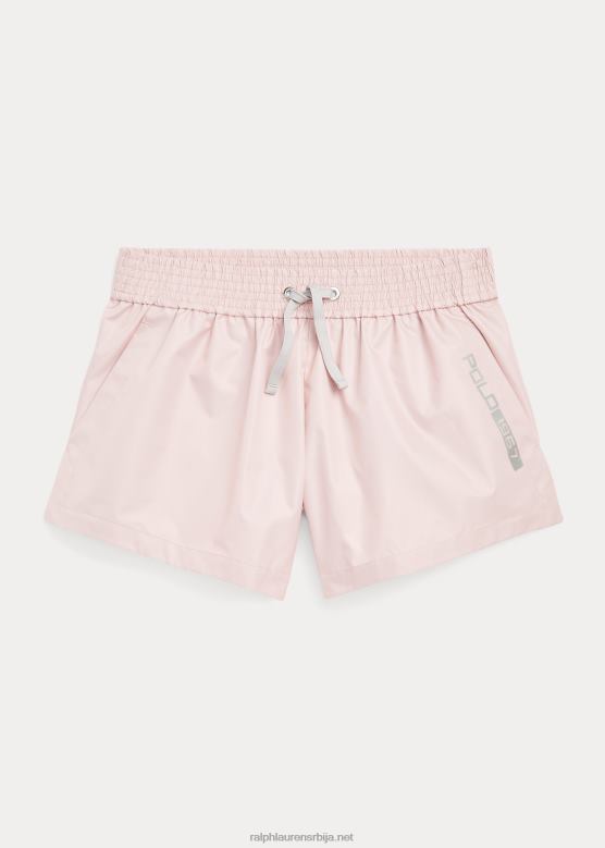 клинци Ralph Lauren лого рипстоп схорт V2V447629 ружичасти песак