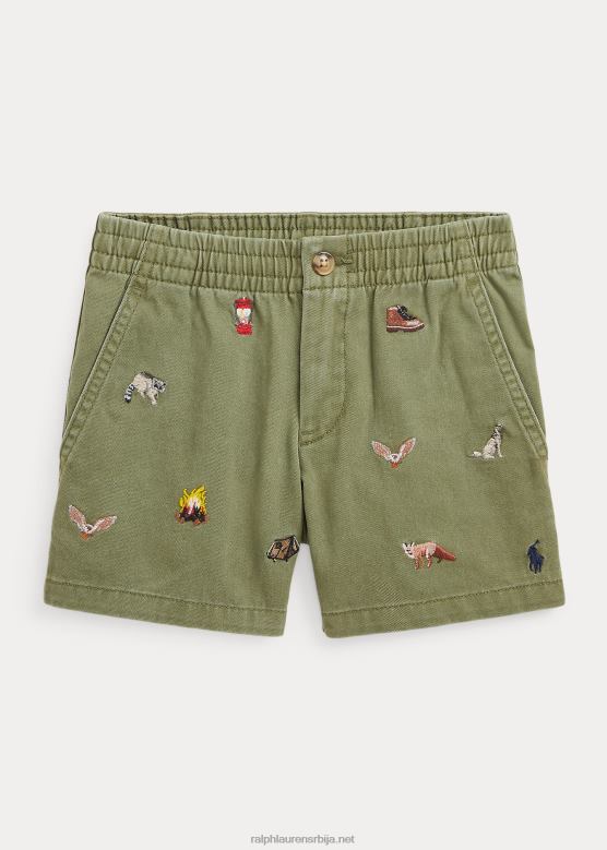 клинци Ralph Lauren поло препстер памучни цхино кратки V2V449789 тамна жалфија